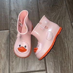 Mini melissa kids rain boots